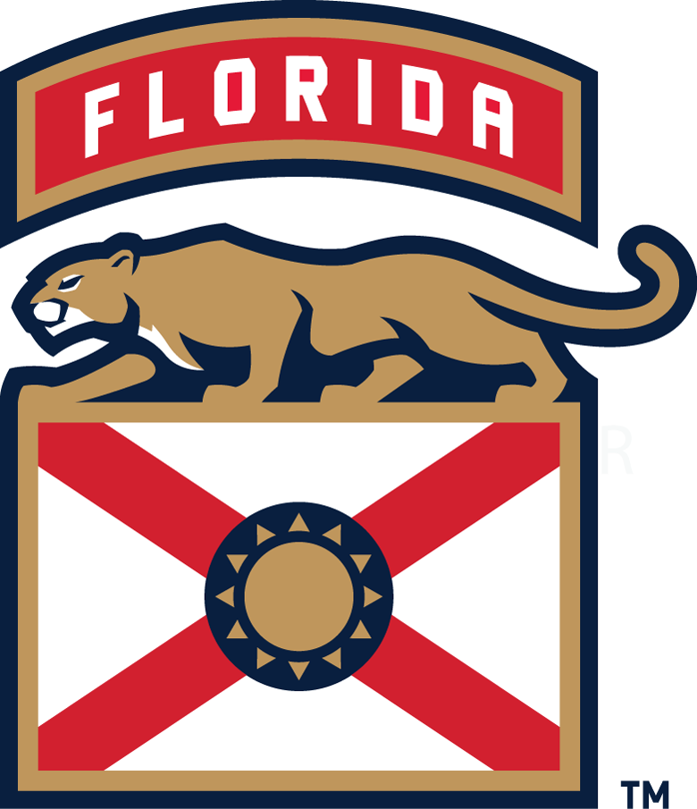 Florida Panthers 2016-Pres Alternate Logo v3 iron on heat transfer